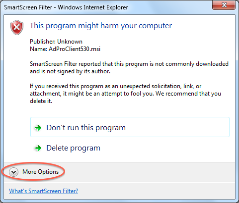 initial smart screen